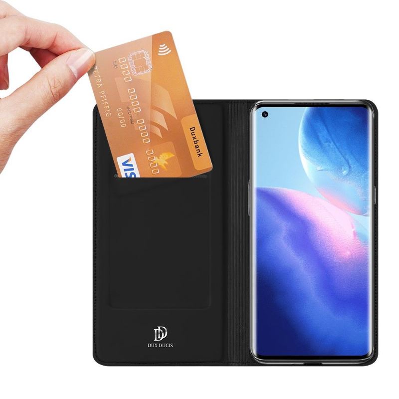 Case Für Oppo Find X3 Neo Schutzhülle Business-satin-effekt