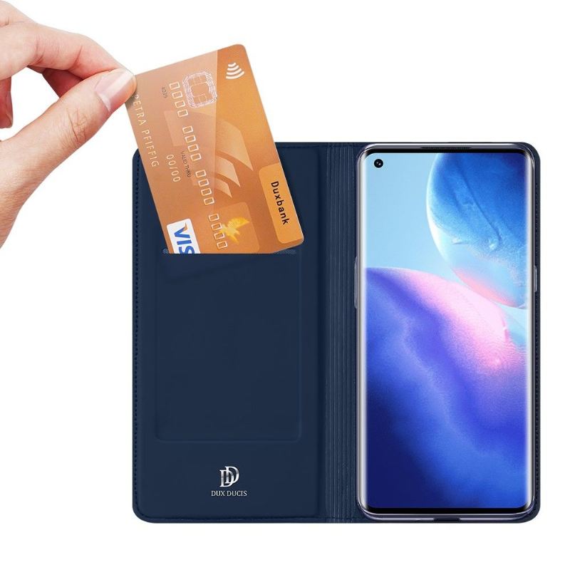 Case Für Oppo Find X3 Neo Schutzhülle Business-satin-effekt