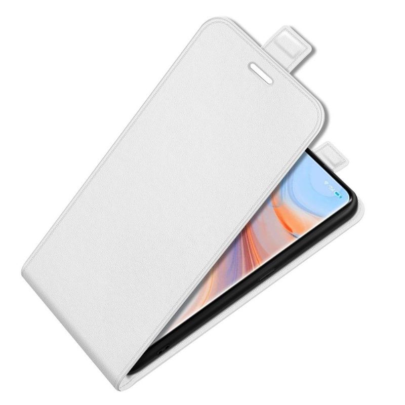 Flip Case Für Oppo Find X3 Neo Flip Case Vertikales Kunstleder