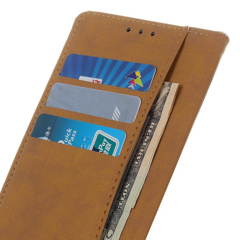 Flip Case Für Motorola Edge 40 Pro Kunstleder