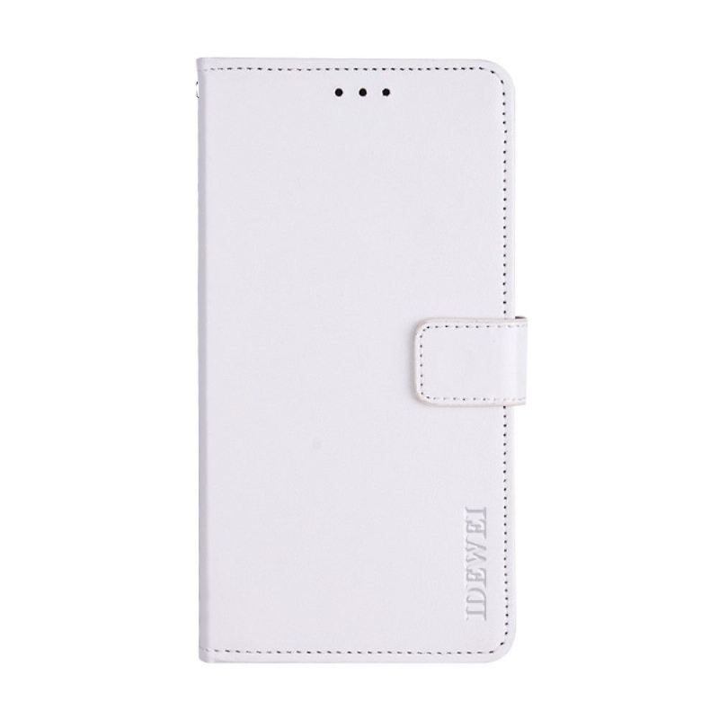 Flip Case Für Realme 8 5G Flip Case Idewei Folio Lederoptik