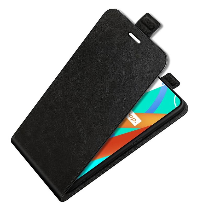 Flip Case Für Realme 8 5G Flip Case Vertikales Kunstleder