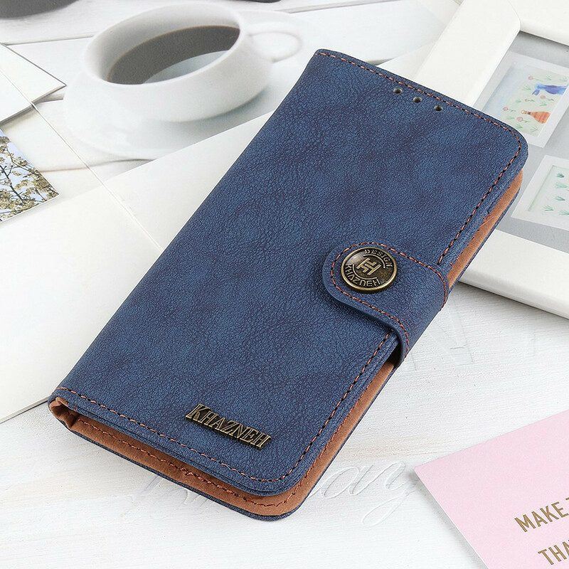 Flip Case Für Asus Zenfone 7 / 7 Pro Kunstleder Khazneh