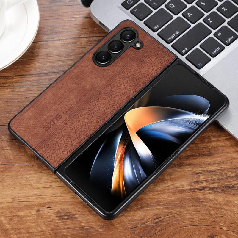 Hülle Für Samsung Galaxy Z Fold 5 Kunstleder Azns