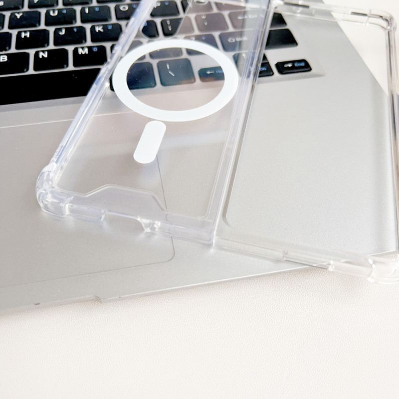 Hülle Samsung Galaxy Z Fold 5 Transparent Magsafe Kompatibel