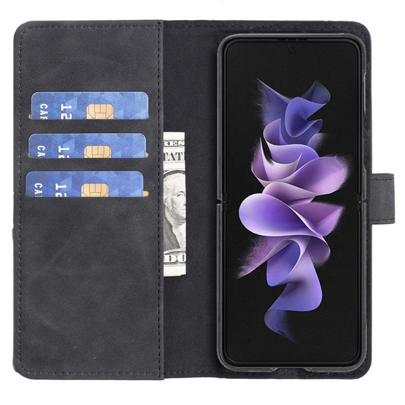 Lederhüllen Samsung Galaxy Z Fold 5 Binfen-farbe