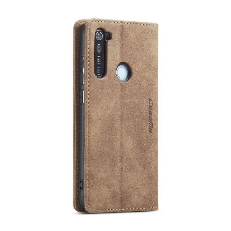 Flip Case Für Xiaomi Redmi Note 8 2021 Golias Aus Retro-lederimitat