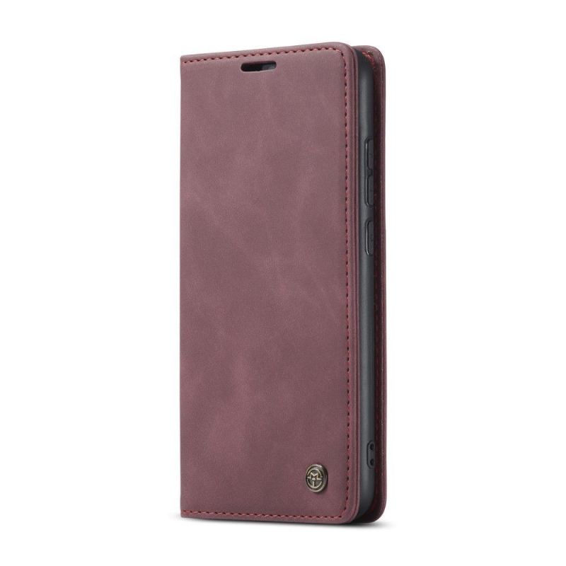 Flip Case Für Xiaomi Redmi Note 8 2021 Golias Aus Retro-lederimitat