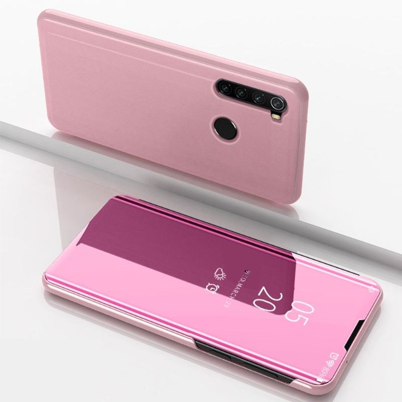 Handyhülle Für Xiaomi Redmi Note 8 2021 Schutzhülle Flip Case Spiegeleffekt