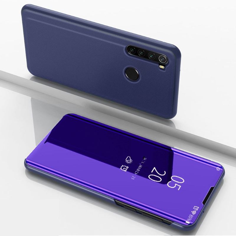 Handyhülle Für Xiaomi Redmi Note 8 2021 Schutzhülle Flip Case Spiegeleffekt