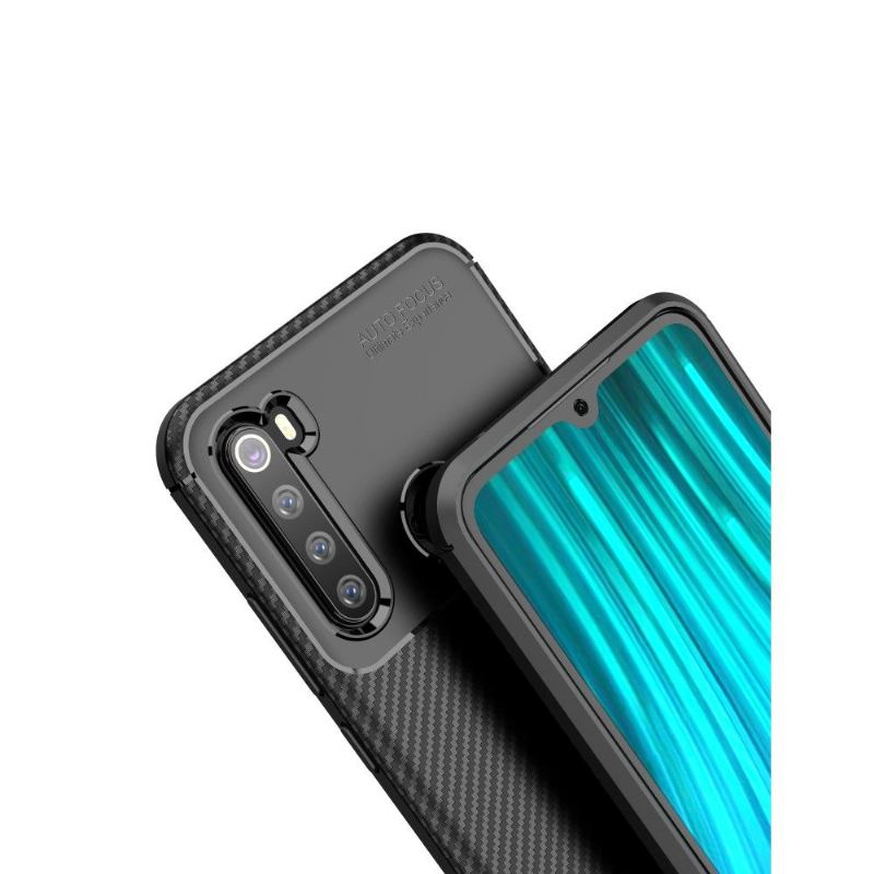 Hülle Für Xiaomi Redmi Note 8 2021 Anti-Sturz Kohlefaser-stil