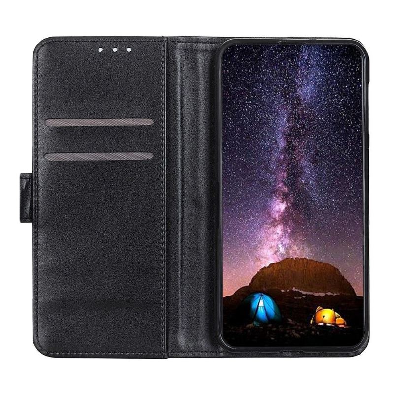 Lederhüllen Für Xiaomi Redmi Note 8 2021 Flip Case Überschlag Aus Kunstleder Mit Niete