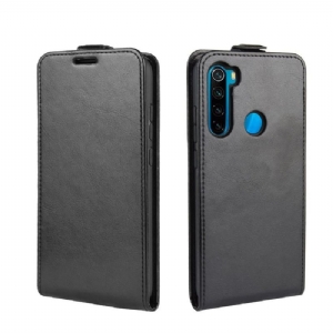 Lederhüllen Für Xiaomi Redmi Note 8 2021 Flip Case Vertikales Kunstleder