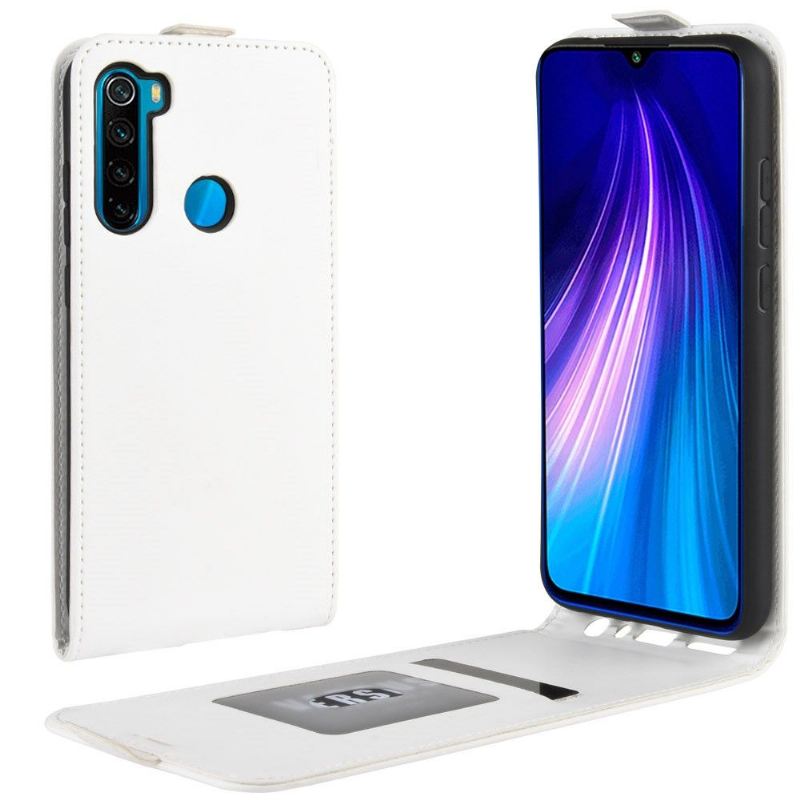 Lederhüllen Für Xiaomi Redmi Note 8 2021 Flip Case Vertikales Kunstleder