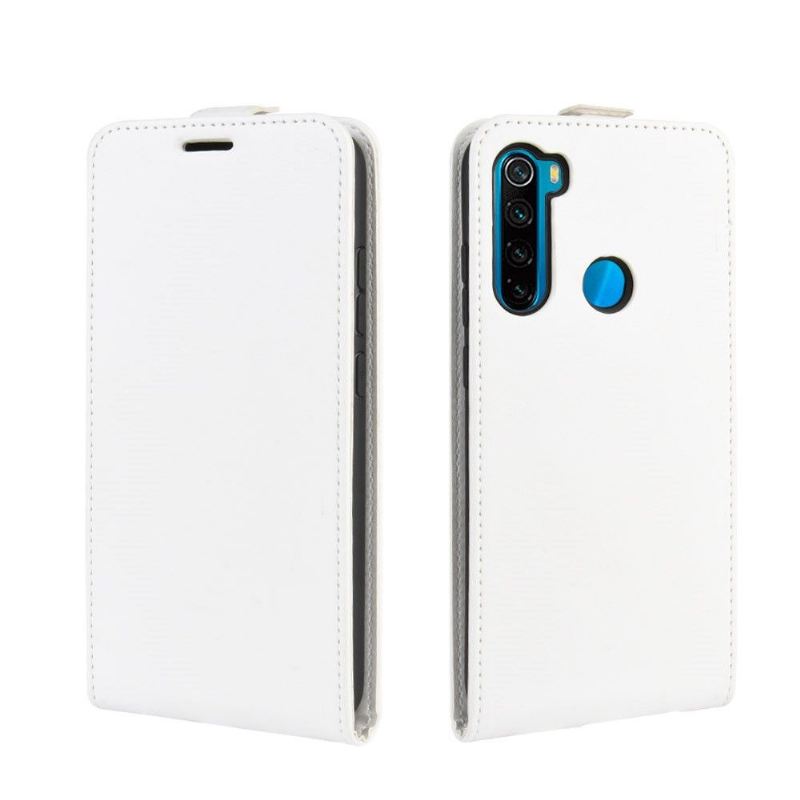 Lederhüllen Für Xiaomi Redmi Note 8 2021 Flip Case Vertikales Kunstleder