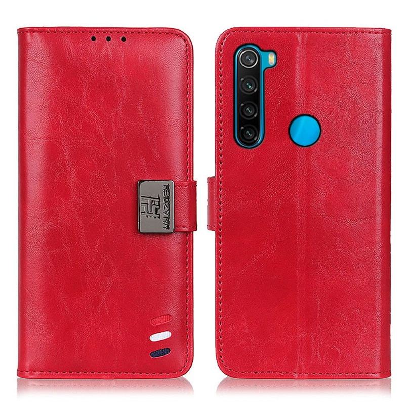 Lederhüllen Für Xiaomi Redmi Note 8 2021 Khazneh-trikolore