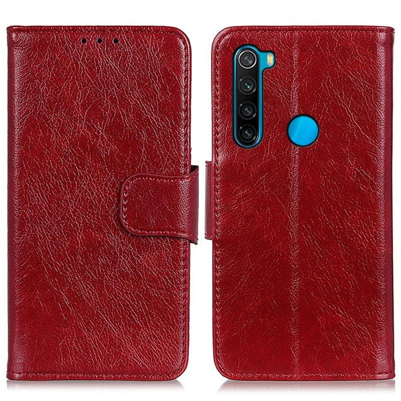 Lederhüllen Für Xiaomi Redmi Note 8 2021 Stil Aus Gealtertem Leder