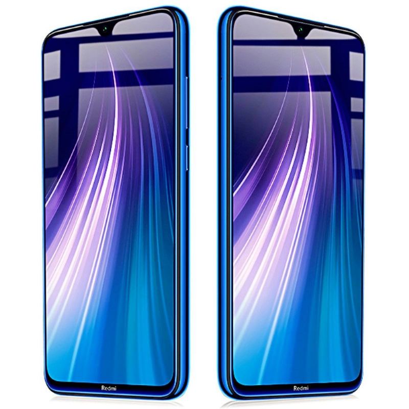 Xiaomi Redmi Note 8 2021 / 2019 Displayschutzfolie Aus Gehärtetem Glas In Voller Größe