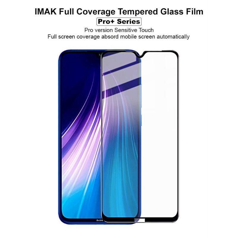 Xiaomi Redmi Note 8 2021 / 2019 Displayschutzfolie Aus Gehärtetem Glas In Voller Größe