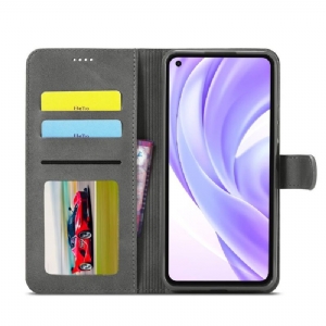 Case Für Xiaomi Mi 11 Lite 5G NE / Mi 11 Lite / Mi 11 Lite 5G Flip Case Ledereffekt Lc.imeeke