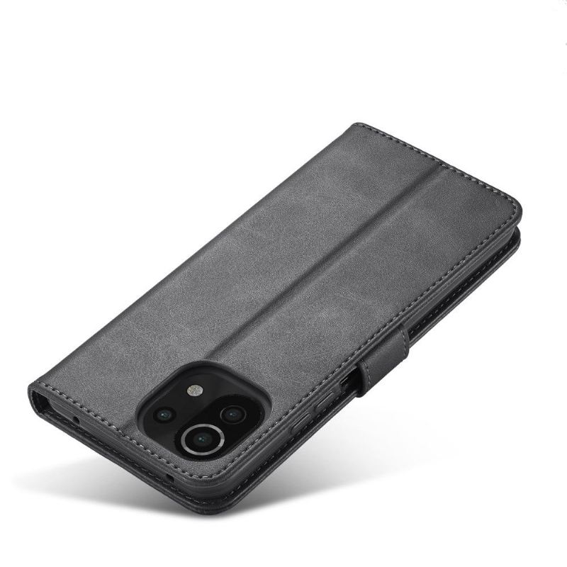 Case Für Xiaomi Mi 11 Lite 5G NE / Mi 11 Lite / Mi 11 Lite 5G Flip Case Ledereffekt Lc.imeeke