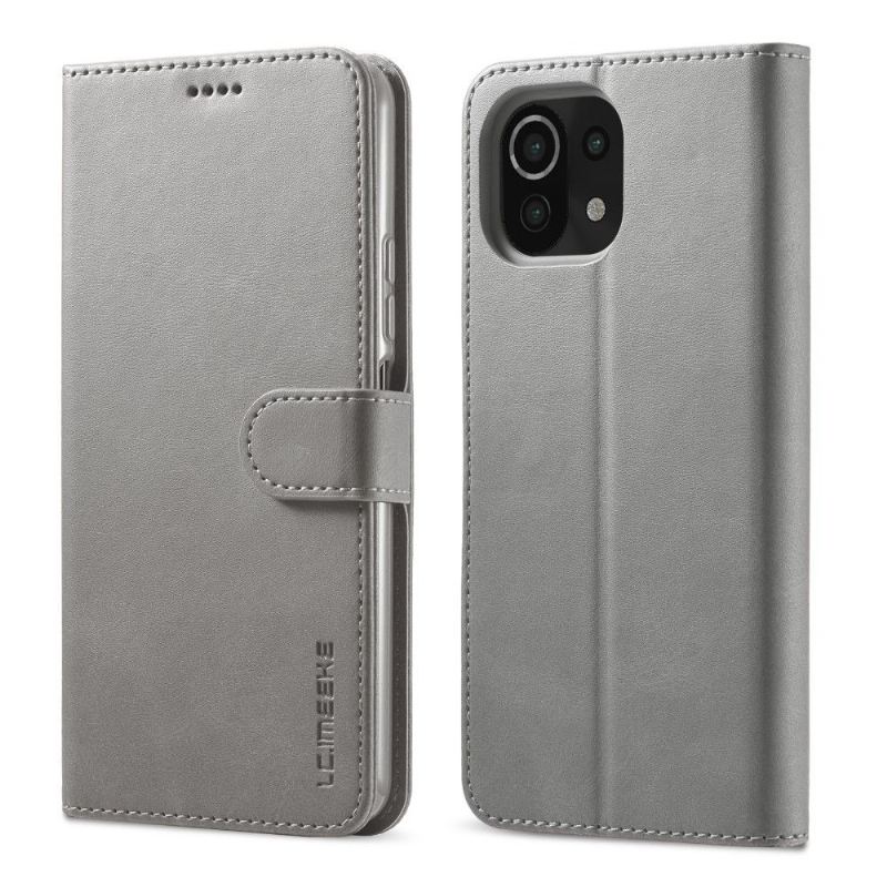 Case Für Xiaomi Mi 11 Lite 5G NE / Mi 11 Lite / Mi 11 Lite 5G Flip Case Ledereffekt Lc.imeeke