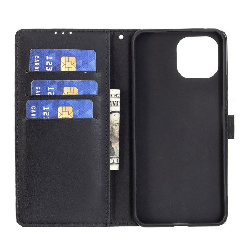 Case Für Xiaomi Mi 11 Lite 5G NE / Mi 11 Lite / Mi 11 Lite 5G Flip Case Retro Kunstleder