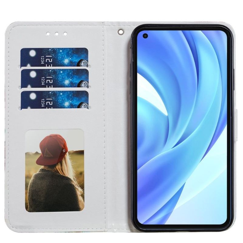 Flip Case Für Xiaomi Mi 11 Lite 5G NE / Mi 11 Lite / Mi 11 Lite 5G Ananas