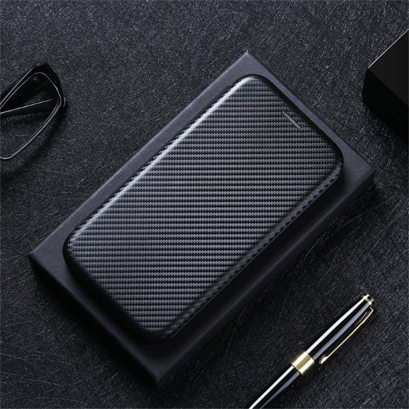 Flip Case Für Xiaomi Mi 11 Lite 5G NE / Mi 11 Lite / Mi 11 Lite 5G Kohlefaser-kunstleder