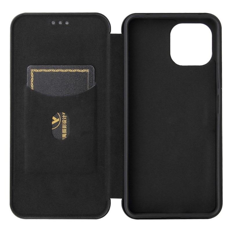 Flip Case Für Xiaomi Mi 11 Lite 5G NE / Mi 11 Lite / Mi 11 Lite 5G Kohlefaser-kunstleder