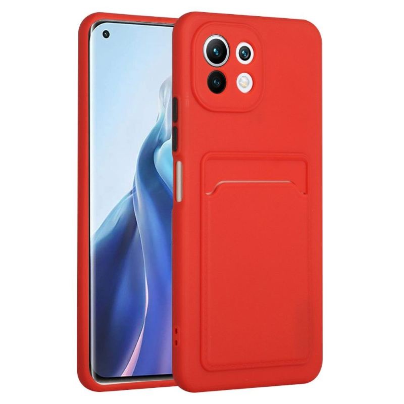 Handyhülle Für Xiaomi Mi 11 Lite 5G NE / Mi 11 Lite / Mi 11 Lite 5G Kartenhalter Aus Silikon