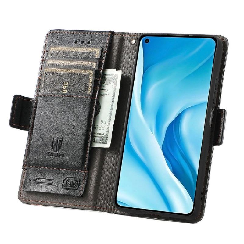 Lederhüllen Für Xiaomi Mi 11 Lite 5G NE / Mi 11 Lite / Mi 11 Lite 5G Anti-Sturz Flip Case Geschäft Umdrehen