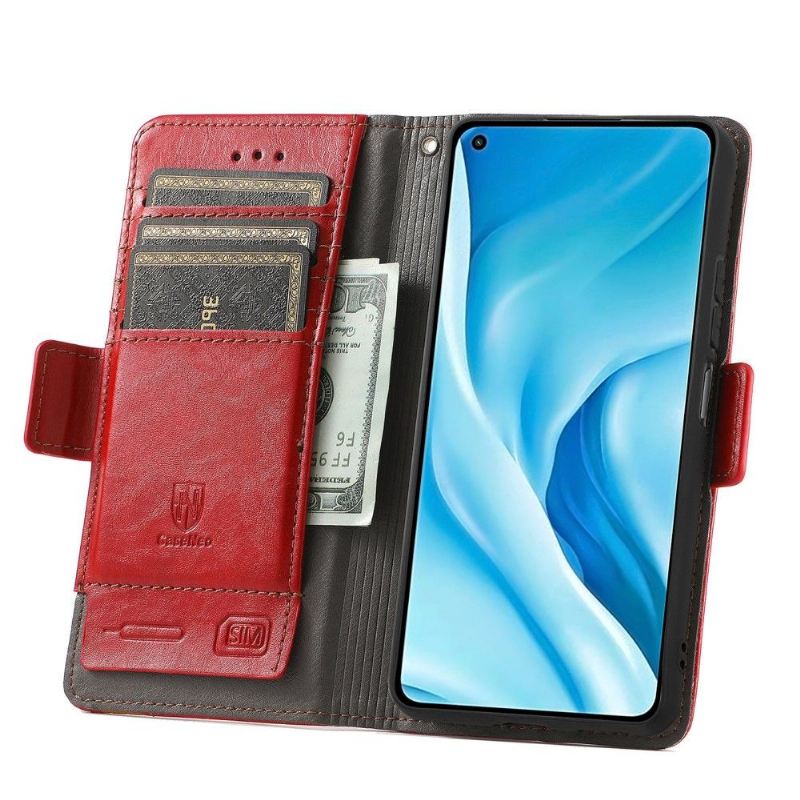 Lederhüllen Für Xiaomi Mi 11 Lite 5G NE / Mi 11 Lite / Mi 11 Lite 5G Anti-Sturz Flip Case Geschäft Umdrehen