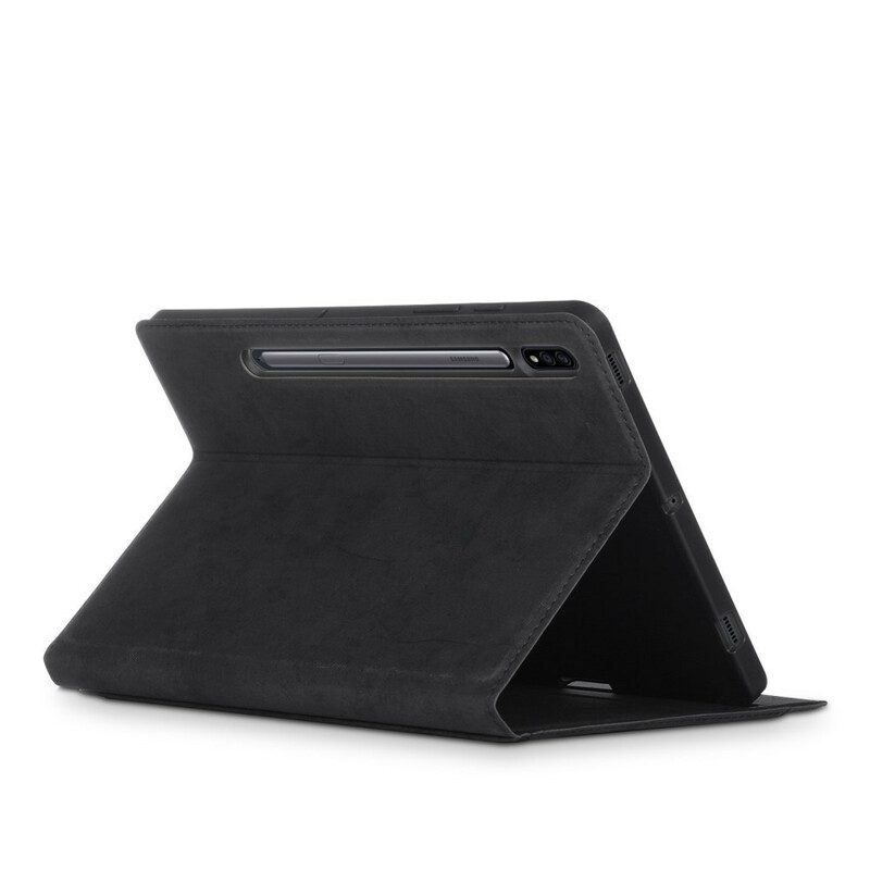 Case Für Samsung Galaxy Tab S8 Plus / Tab S7 Plus Business-ledereffekt