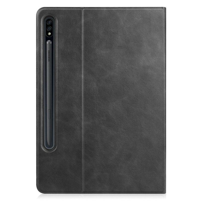 Case Für Samsung Galaxy Tab S8 Plus / Tab S7 Plus Klassisches Kunstleder