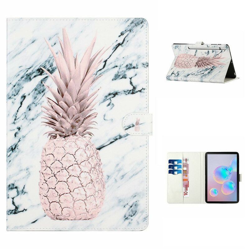 Flip Case Für Samsung Galaxy Tab S8 Plus / Tab S7 Plus Ananas