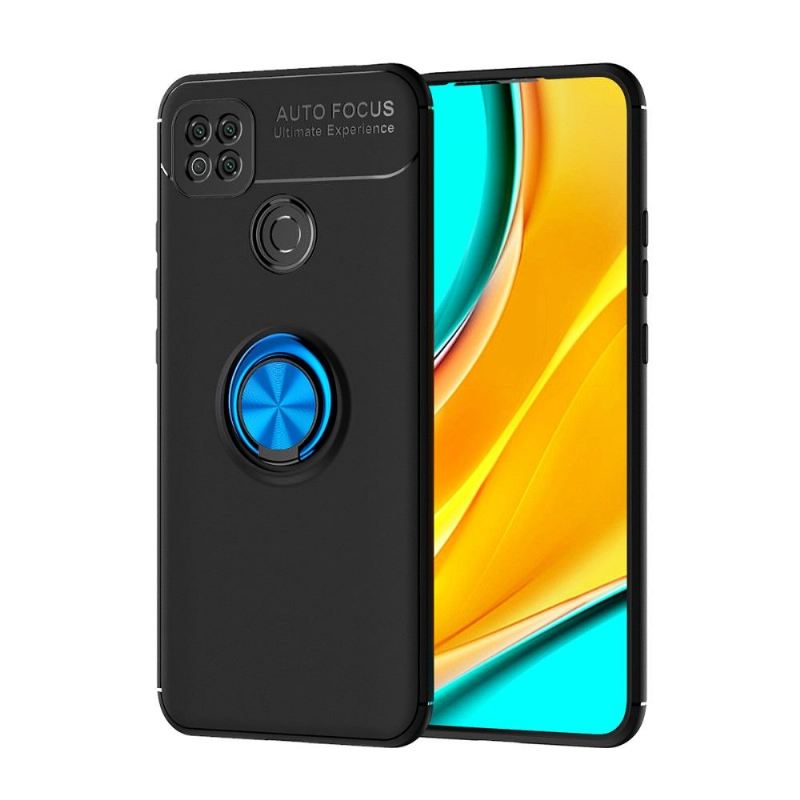 Handyhülle Für Xiaomi Redmi 9C Silikon Mit Drehbarem Halter