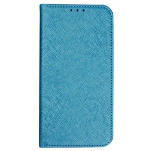 Flip Case Für Realme 12 Pro / 12 Pro Plus Kreuztextur