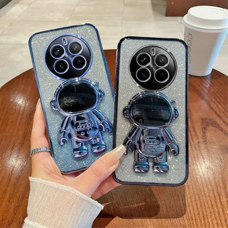 Hülle Für Realme 12 Pro / 12 Pro Plus Glitzernder Astronaut