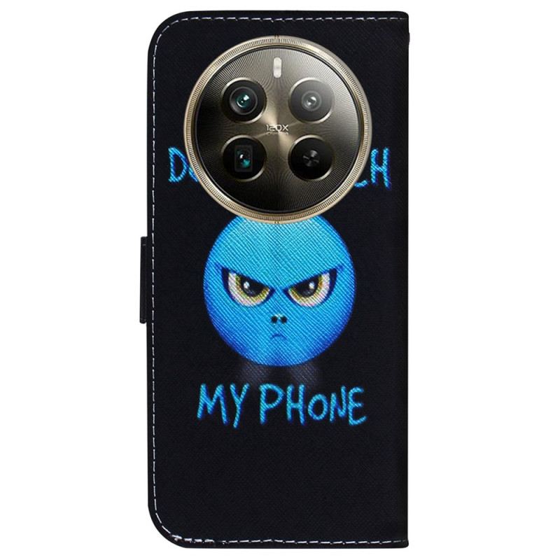 Lederhüllen Für Realme 12 Pro / 12 Pro Plus Telefon-emoji