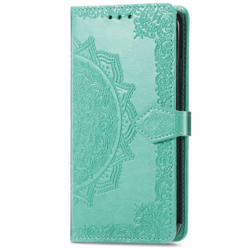 Lederhüllen Realme 12 Pro / 12 Pro Plus Handyhülle Barockes Mandala