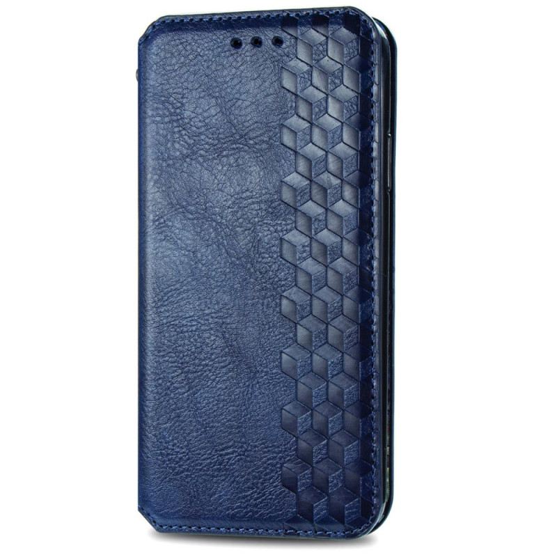 Flip Case Für Huawei Pura 70 Diamond Frise In Wildlederoptik