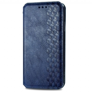 Flip Case Für Huawei Pura 70 Diamond Frise In Wildlederoptik