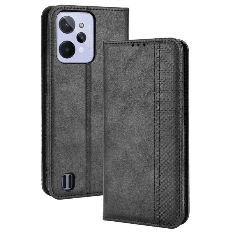 Flip Case Für Realme C31 Eleganz