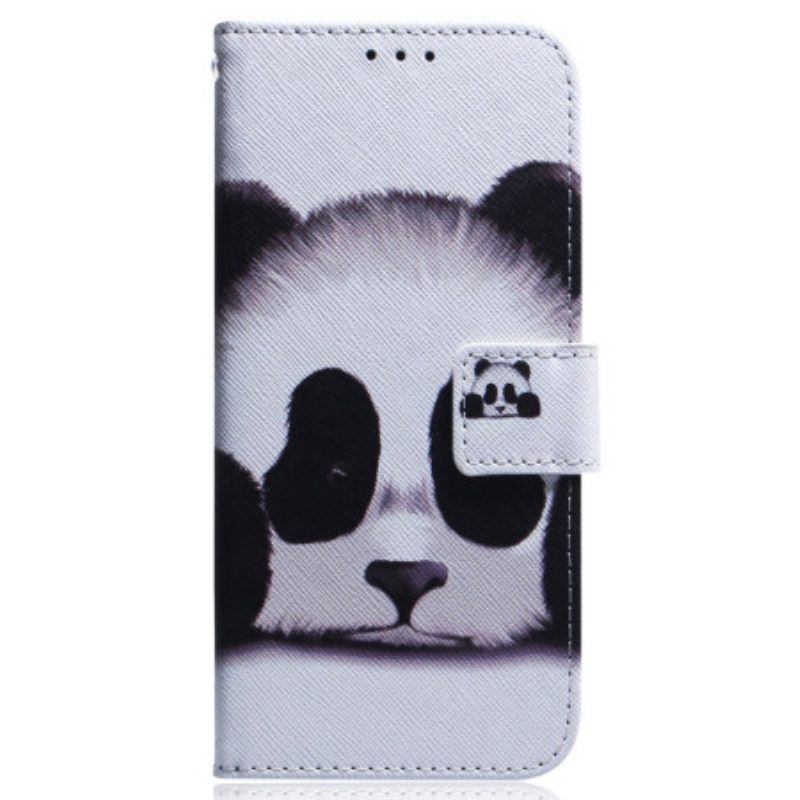 Lederhüllen Für Realme C31 Süßer Panda