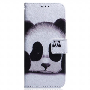 Lederhüllen Für Realme C31 Süßer Panda