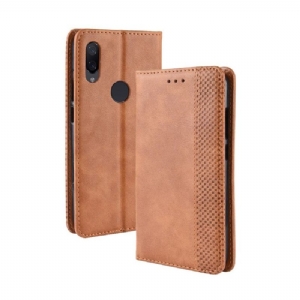 Case Für Xiaomi Redmi Note 7 Anti-Sturz Leder Stil Le Cirénius