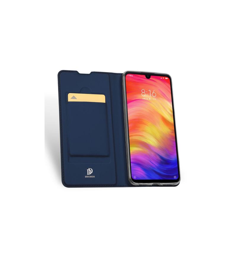 Case Für Xiaomi Redmi Note 7 Business-lederimitat