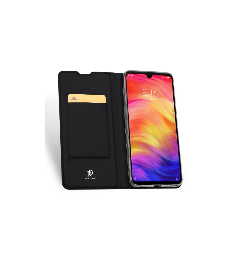 Case Für Xiaomi Redmi Note 7 Business-lederimitat