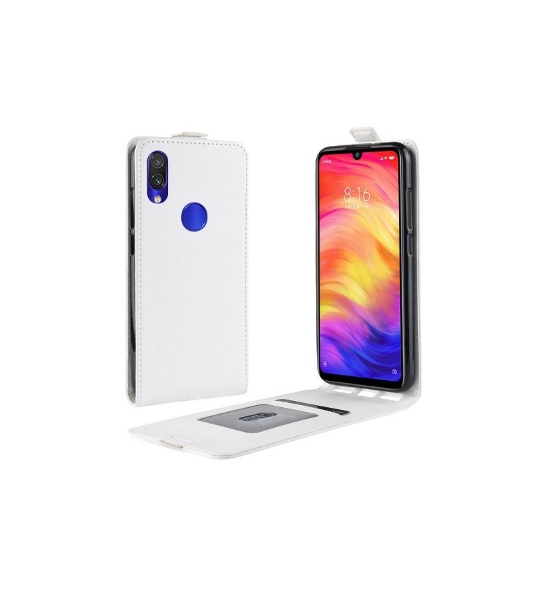 Case Für Xiaomi Redmi Note 7 Flip Case Vertikales Kunstleder